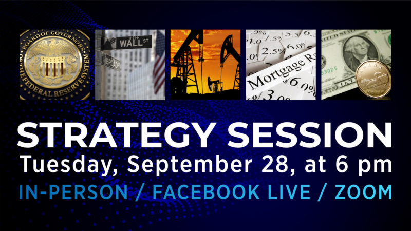 IOTAF Strategy Session, Tuesday, September 28, at 6 pm